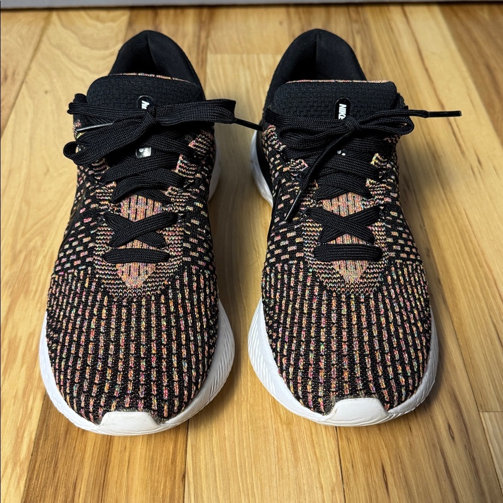 Nike React Infinity Run Flyknit 3 | Black Multi | Women’s Running Sneakers - Picture 9 of 11
